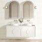 Laguna 1500x460 Wall hung Satin White Vanity Cab Only