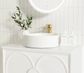 Laguna 750x460 Wall hung Satin White Vanity Cab Only