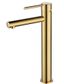 Star Mini PVD Polished Brass 25mm High Rise Basin Mixer