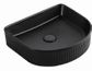 Archie Basin MATTE BLACK 415x365x100