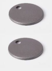 Seat Bracket Cover plate Gun Metal (pair)