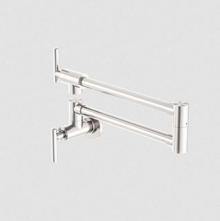 ZEN 316L STAINLESS STEEL POT FILLER BRUSHED NICKEL