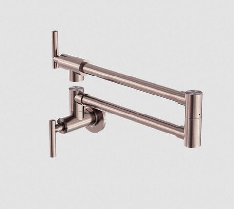 ZEN 316L STAINLESS STEEL POT FILLER BRUSHED BRONZE