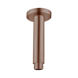 ROUND CEILING ARM 150MM LENGTH BRUSHED BRONZE