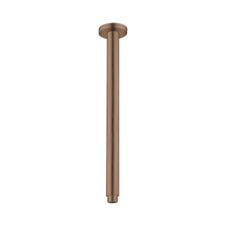 ROUND CEILING ARM 300MM LENGTH BRUSHED BRONZE