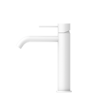 MECCA MID TALL BASIN MIXER MATTE WHITE