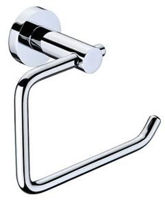 Ramsay Round Chrome Toilet Roll Holder