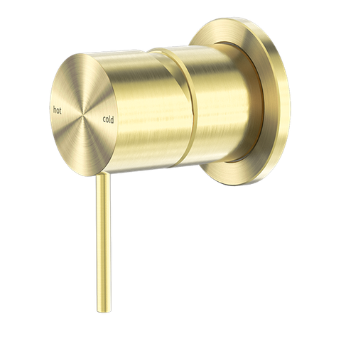 MECCA SHOWER MIXER 60MM PLATE TRIM KITS ONLY BRUSHED GOLD