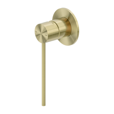 MECCA CARE SHOWER MIXER TRIM KITS ONLY BRUSHED GOLD