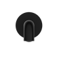 MECCA BASIN/BATH SPOUT ONLY 185MM MATTE BLACK