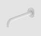 MECCA BASIN/BATH SPOUT ONLY 120MM MATTE WHITE