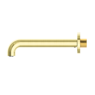 MECCA BASIN/BATH SPOUT ONLY 185MM BRUSHED GOLD