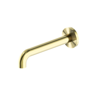 MECCA BASIN/BATH SPOUT ONLY 230MM BRUSHED GOLD