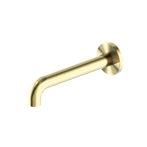 MECCA BASIN/BATH SPOUT ONLY 230MM BRUSHED GOLD