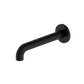 MECCA BASIN/BATH SPOUT ONLY 230MM MATTE BLACK