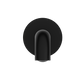 MECCA BASIN/BATH SPOUT ONLY 230MM MATTE BLACK