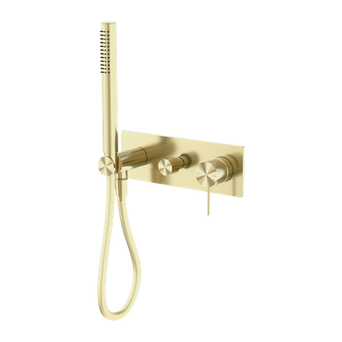 MECCA SHOWER MIXER DIVERTOR SYSTEM TRIM KITS ONLY BRUSHED GOLD