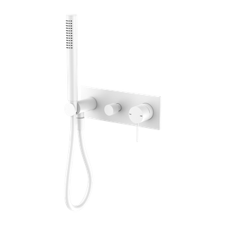 MECCA SHOWER MIXER DIVERTOR SYSTEM TRIM KITS ONLY MATTE WHITE