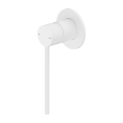 MECCA CARE SHOWER MIXER TRIM KITS ONLY MATTE WHITE