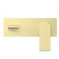 BIANCA WALL BASIN/BATH MIXER 230MM TRIM KITS ONLY BRUSHED GOLD