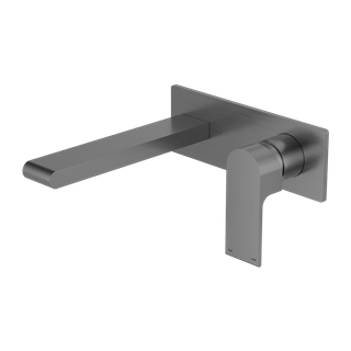 BIANCA WALL BASIN/BATH MIXER 230MM TRIM KITS ONLY GUN METAL