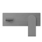 BIANCA WALL BASIN/BATH MIXER 230MM TRIM KITS ONLY GUN METAL