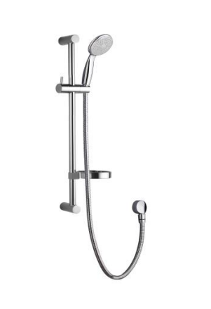 Ramsay Round Chrome Shower on Rail