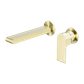 BIANCA WALL BASIN/BATH MIXER SEPARATE BACK PLATE 230MM TRIM KITS ONLY BRUSHED GO