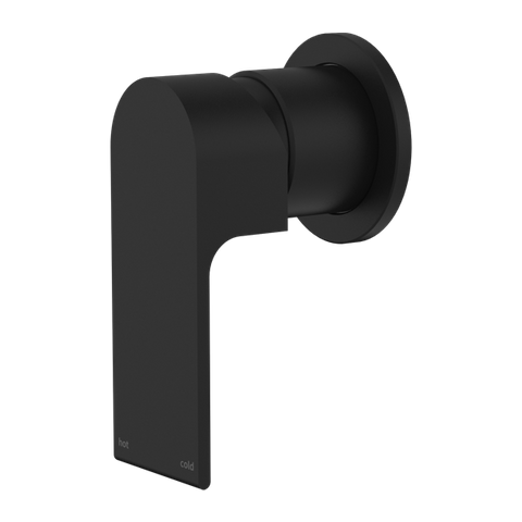 BIANCA SHOWER MIXER 60MM PLATE TRIM KITS ONLY MATTE BLACK