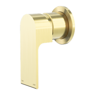 BIANCA SHOWER MIXER 60MM PLATE TRIM KITS ONLY BRUSHED GOLD