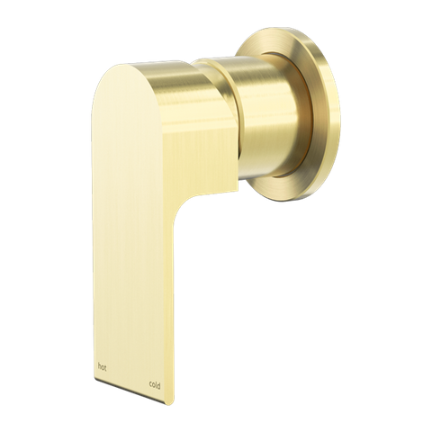 BIANCA SHOWER MIXER 60MM PLATE TRIM KITS ONLY BRUSHED GOLD