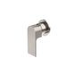 BIANCA SHOWER MIXER 80MM PLATE TRIM KITS ONLY BRUSHED NICKEL