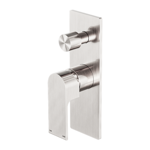 BIANCA SHOWER MIXER WITH DIVERTOR TRIM KITS ONLY BRUSHED NICKEL