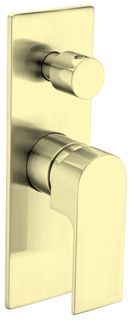 BIANCA SHOWER MIXER WITH DIVERTOR TRIM KITS ONLY BRUSHED GOLD