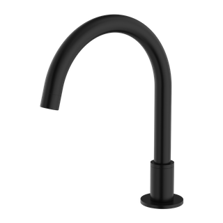 KARA HOB MOUNT BATH SPOUT ONLY G1/2 FEMALE INLET MATTE BLACK