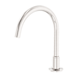 KARA HOB MOUNT BATH SPOUT ONLY G1/2 FEMALE INLET BRUSHED NICKEL