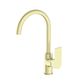 BIANCA KTICHEN MIXER GOOSENECK SPOUT BRUSHED GOLD