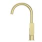 BIANCA KTICHEN MIXER GOOSENECK SPOUT BRUSHED GOLD