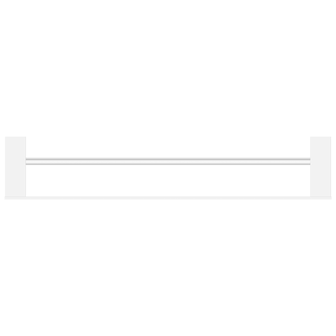 CELIA DOUBLE TOWEL RAIL 600MM CHROME