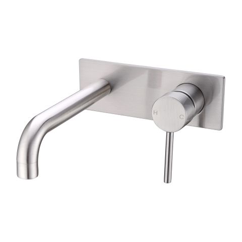 DOLCE WALL BASIN/BATH MIXER TRIM KITS ONLY BRUSHED NICKEL