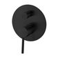 DOLCE SHOWER MIXER WITH DIVERTOR TRIM KITS ONLY MATTE BLACK