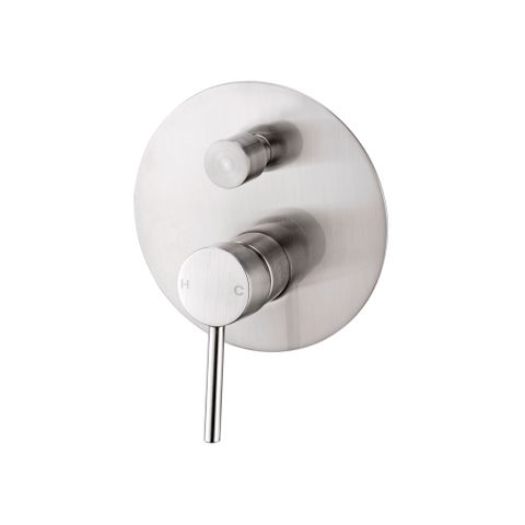 DOLCE SHOWER MIXER WITH DIVERTOR TRIM KITS ONLY BRUSHED NICKEL