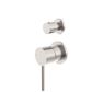 DOLCE SHOWER MIXER WITH DIVERTOR SEPARATE BACK PLATE TRIM KITS ONLY BRUSHED NICK