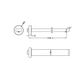BIANCA FIXED BATH SPOUT ONLY 240MM BRUSHED GOLD