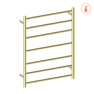 HEATED TOWEL LADDER BRUSHED GOLD