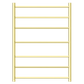 HEATED TOWEL LADDER BRUSHED GOLD