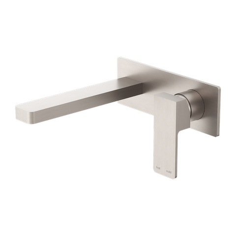 CELIA WALL BASIN/BATH MIXER BRUSHED NICKEL