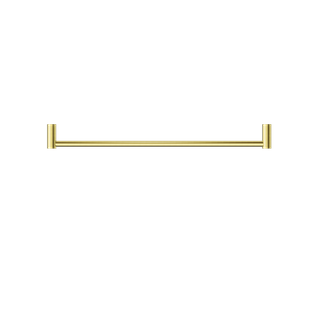 NEW MECCA SINGLE TOWEL RAIL 600MM BRUSHED GOLD