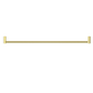 NEW MECCA SINGLE TOWEL RAIL 800MM BRUSHED GOLD