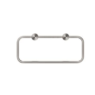 NEW MECCA TOWEL RING BRUSHED NICKEL